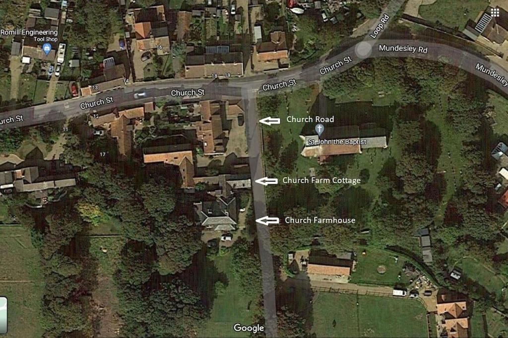 The Old Dairy In Rural Sea Side Location Norwich Exterior foto
